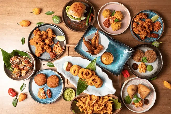 Tasty Indian food in Dubai
